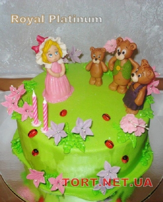 Торт Маша и три медведя_2