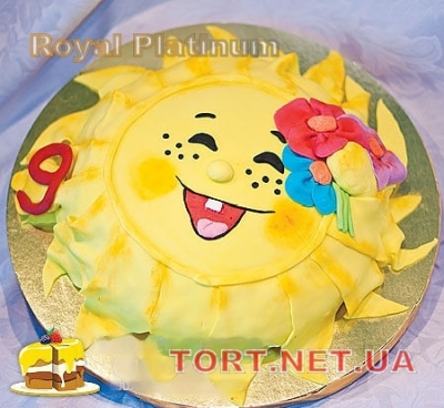 Торт Солнце_4