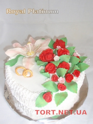 Свадебный торт 1 ярус_56