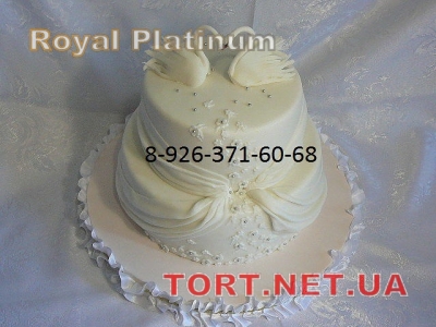 Свадебный торт 2 яруса_138