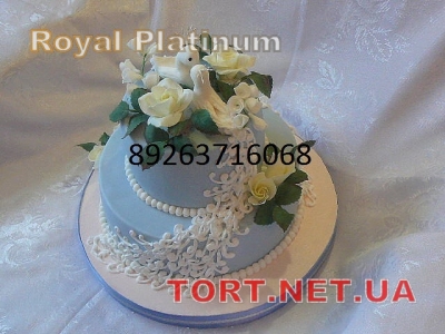 Свадебный торт 2 яруса_152