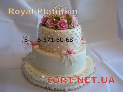 Свадебный торт 2 яруса_155