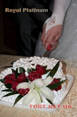 Свадебный торт 2 яруса_2