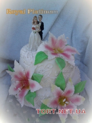Свадебный торт 2 яруса_97