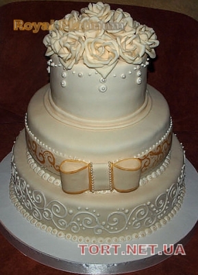 Свадебный торт 3 яруса_118