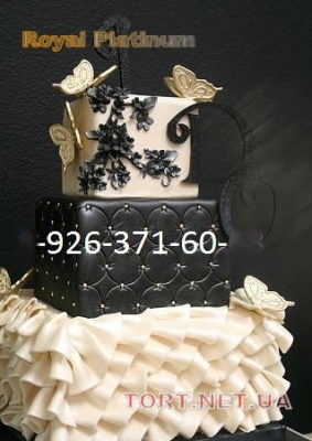Свадебный торт 3 яруса_223
