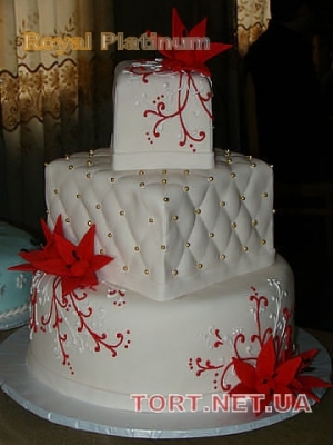 Свадебный торт 3 яруса_238