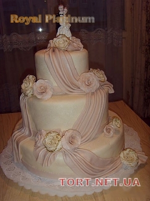 Свадебный торт 3 яруса_322
