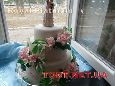 Свадебный торт 3 яруса_336