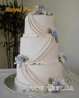 Свадебный торт 3 яруса_341