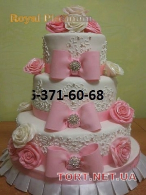 Свадебный торт 3 яруса_372