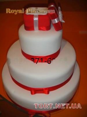 Свадебный торт 3 яруса_411