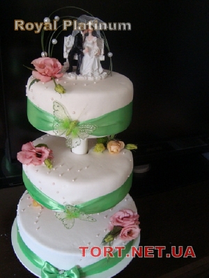 Свадебный торт 3 яруса_419