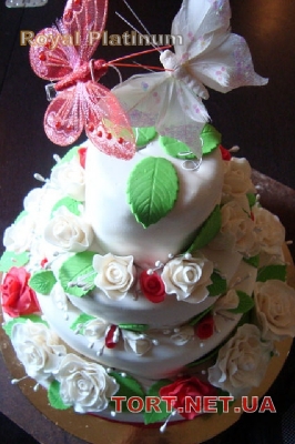 Свадебный торт 3 яруса_426