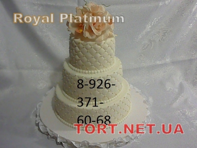 Свадебный торт 3 яруса_457