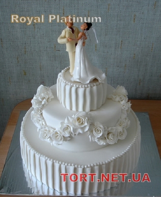 Свадебный торт 3 яруса_458