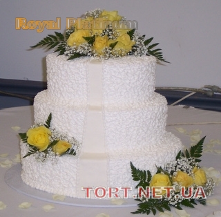 Свадебный торт 3 яруса_492