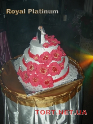 Свадебный торт 3 яруса_541