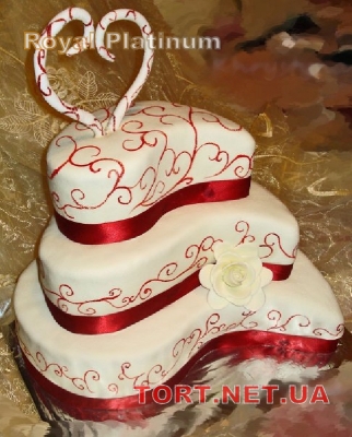 Свадебный торт 3 яруса_553