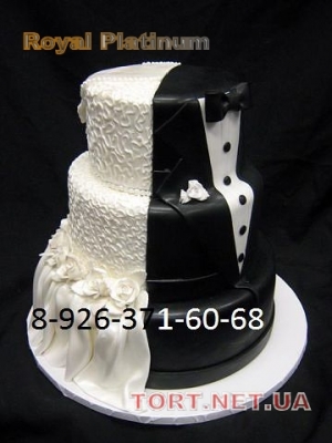 Свадебный торт 3 яруса_76