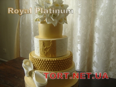 Свадебный торт 4 яруса_136