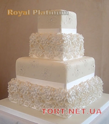 Свадебный торт 4 яруса_142
