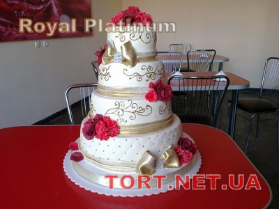 Свадебный торт 4 яруса_155