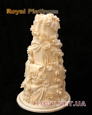 Свадебный торт 4 яруса_175