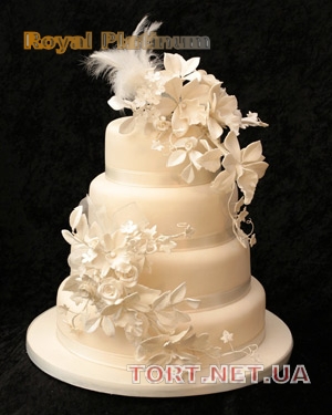Свадебный торт 4 яруса_194