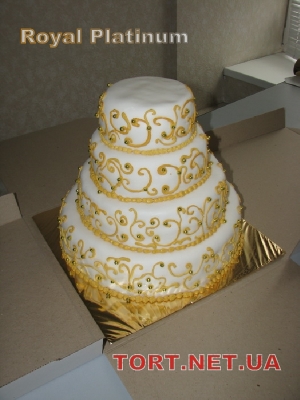 Свадебный торт 4 яруса_229