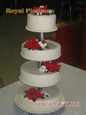 Свадебный торт 4 яруса_61
