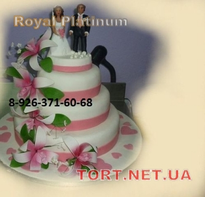 Свадебный торт 4 яруса_76
