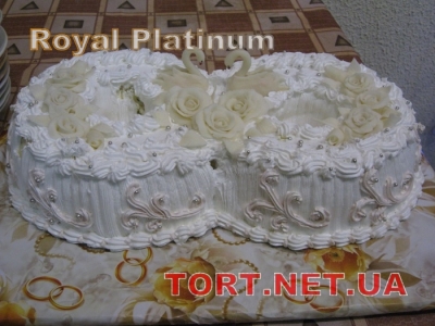 Свадебный торт из крема_10