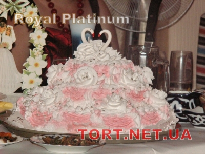 Свадебный торт из крема_16