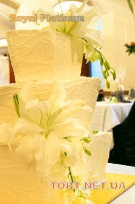Свадебный торт из крема_27