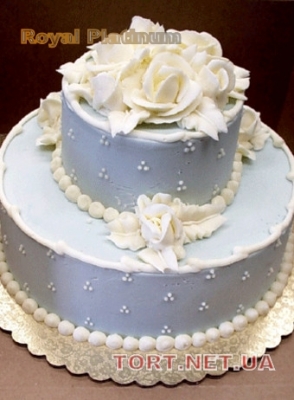 Свадебный торт из крема_37