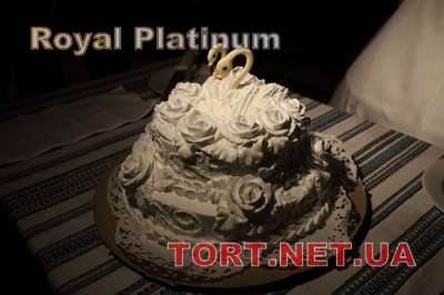Свадебный торт из крема_3
