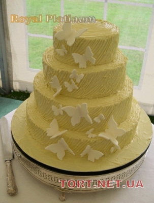 Свадебный торт из крема_67