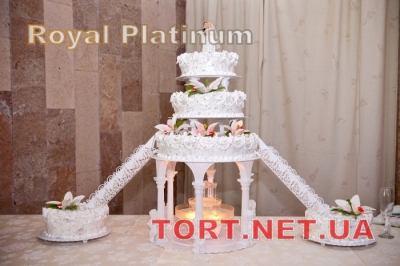 Свадебный торт из крема_9