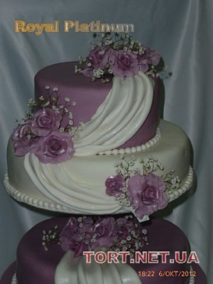 Свадебный торт на подставке_20