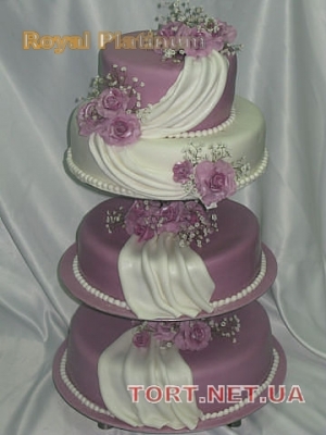 Свадебный торт на подставке_21