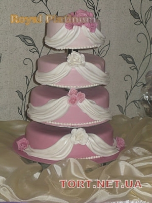 Свадебный торт на подставке_28