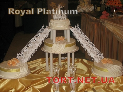 Свадебный торт на подставке_29