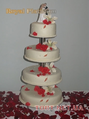 Свадебный торт на подставке_31