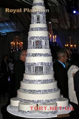 Свадебный торт на подставке_3
