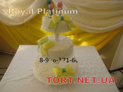 Свадебный торт на подставке_45