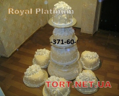 Свадебный торт на подставке_47