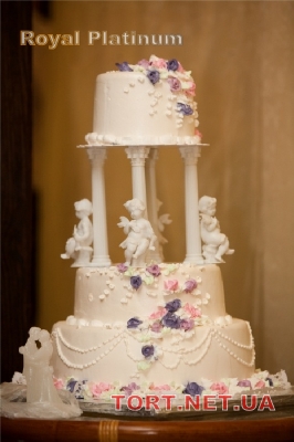 Свадебный торт на подставке_55