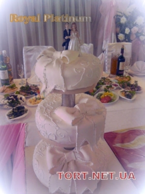 Свадебный торт на подставке_59