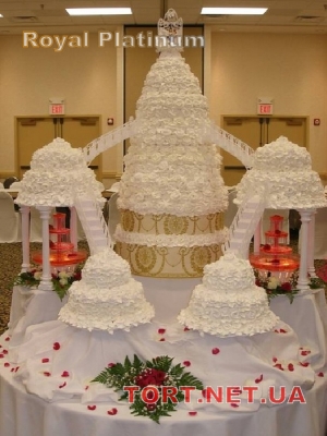 Свадебный торт на подставке_5